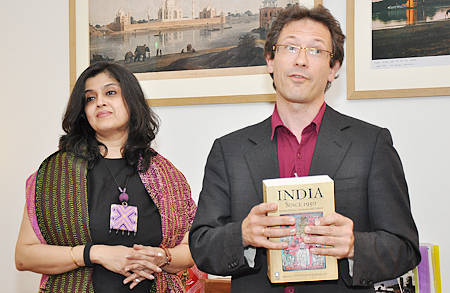 Neeta Gupta et Christophe Jaffrelot à La Route des Indes