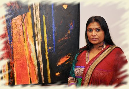 Sujataj Bajaj artiste indienne vivant à Paris