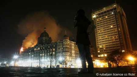 Le Taj Mahal de Bombay attaqué par des terroristes en novembre 2008