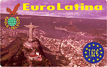 Carte téléphonique Euro Latina